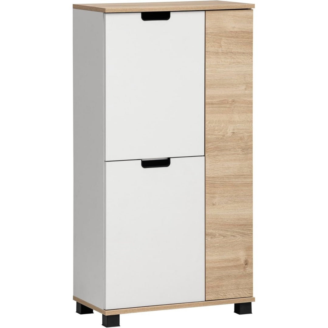 Grand buffet haut gris clair