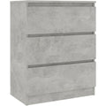 Grise enfilade lignes epurees, 60 x 35 x 76 cm