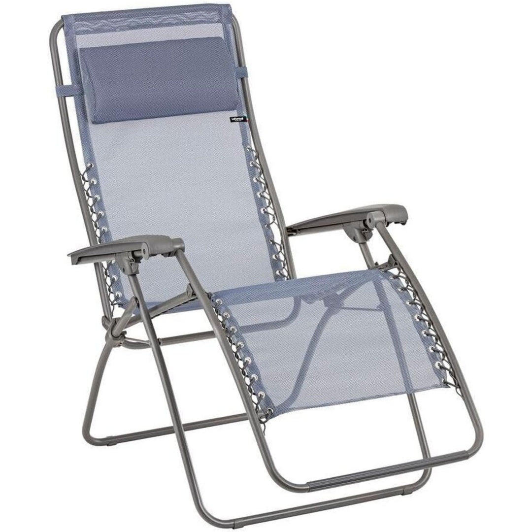 Fauteuil relax spacieux gris