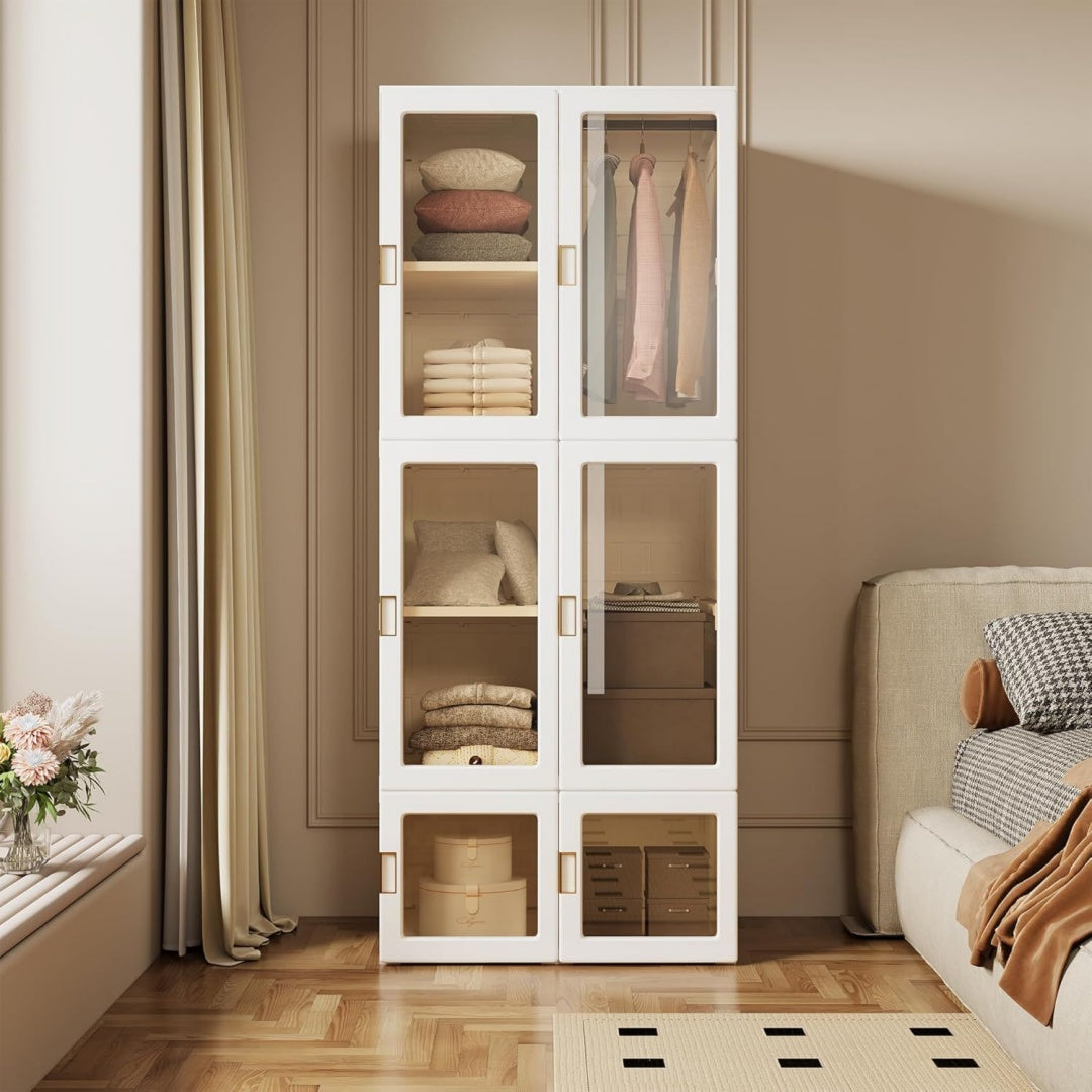 Style Contemporain, armoire marron (69 x 170 x 50 cm)