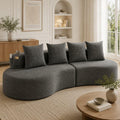 Marron canape 240 x 109 x 60 cm