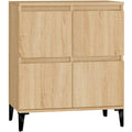 Sideboard marron, style industriel 60 x 35 x 70 cm