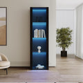 Vitrine 55 x 38 x 166 cm en verre
