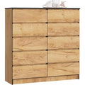 Commode marron en plastique etagere ouverte