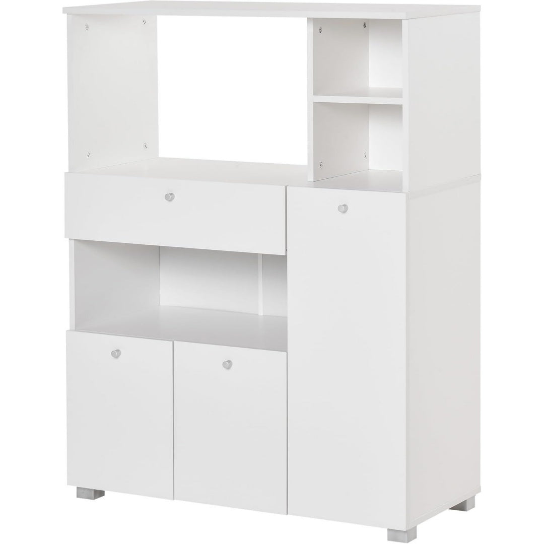 Petit buffet en MDF et aluminium