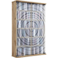 etagere cd en verre teinte gris