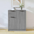 Tout ranger sans effort, meuble de rangement gris en bois