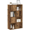 Design bibliotheque avec une fixation murale invisible et 4 compartiments