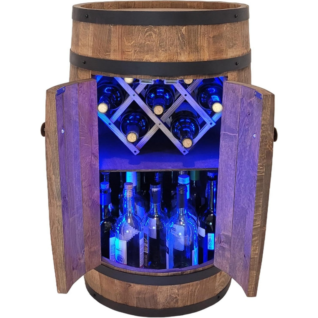 Commode piece maitresse style industriel bordeaux