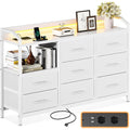 Armoire de rangement gris clair finition tissu